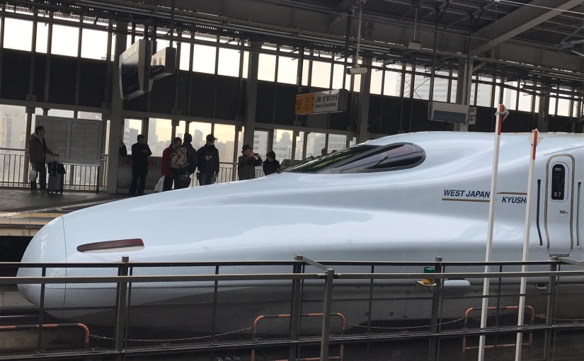 Chic, le Shinkansen à 300 km/h (et Fuji en prime)